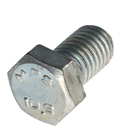 1 x Tornillo metales cabeza hexagonal paso izquierda M10X16 clase 10.9 acero geométrico