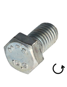 Tornillo metales cabeza hexagonal paso izquierda M10X16... 2