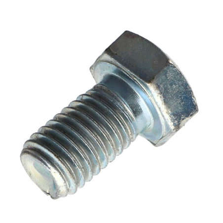 1 x Tornillo metales cabeza hexagonal paso izquierda M4X10 clase 10.9 acero geométrico