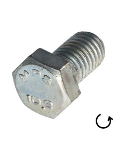 Tornillo metales cabeza hexagonal paso izquierda M6X10... 2