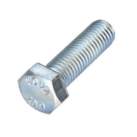 1 x Tornillo metales cabeza hexagonal paso izquierda M10X40 clase 10.9 acero geométrico