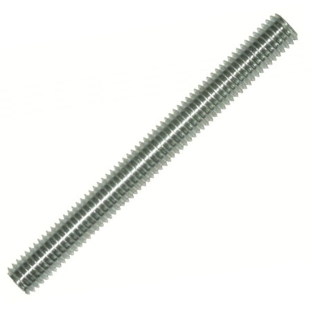 1 x Varilla roscada M5 longitud 1 metro paso izquierda Inoxidable A2
