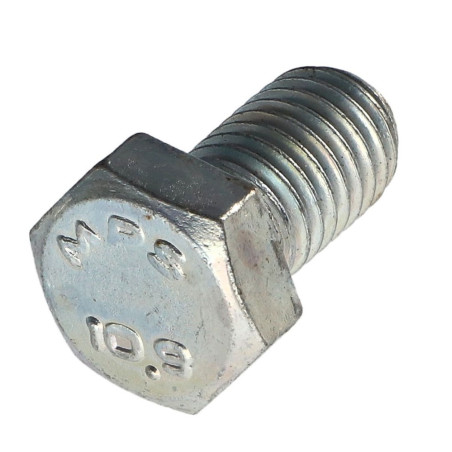 1 x Tornillo metales cabeza hexagonal paso izquierda M7X16 clase 10.9 acero geométrico
