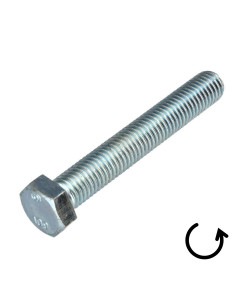 Tornillo metales cabeza hexagonal paso izquierda M10X80... 2