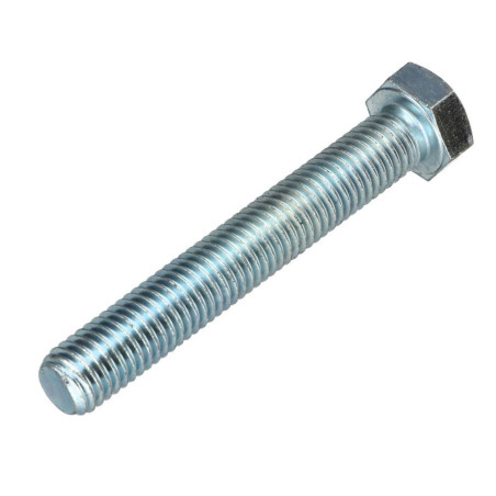 1 x Tornillo metales cabeza hexagonal paso izquierda M10X80 clase 10.9 acero geométrico