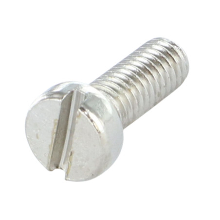 1 x Tornillo metales cabeza cilíndrica abombada ranura M10X70 IZQUIERDA P. Acero niquelado