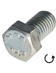 Tornillo metales cabeza hexagonal paso izquierda M8X16... 2