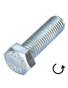 Tornillo metales cabeza hexagonal paso izquierda M6X50... 2