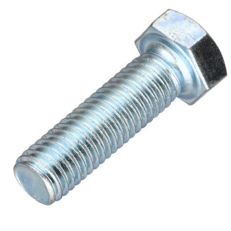 1 x Tornillo metales cabeza hexagonal paso izquierda M6X50 clase 10.9 acero geométrico