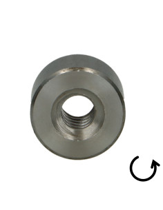 Tuerca cilíndrico Varilla roscada trapezoidal recta 10X3... 2