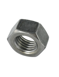 Tuerca hexagonal M30 paso izquierda clase 8 Acero bruto