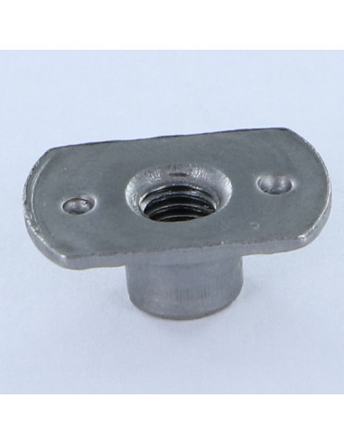 1 x Tuerca cilíndrica para soldar M8 26X18...