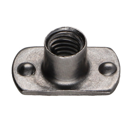 1 x Tuerca cilíndrica para soldar jefe interno M5 19X11 altura 7.8 Acero bruto