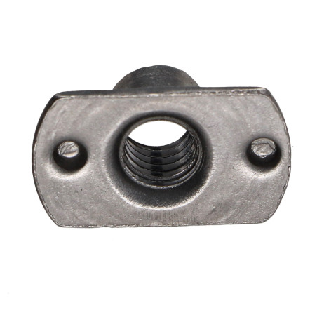 1 x Tuerca cilíndrica para soldar jefe interno M5 19X11 altura 7.8 Acero bruto