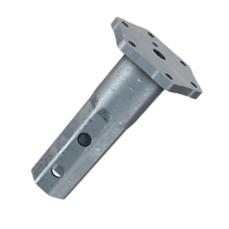1 x Cabeza del tornillo de cimentación 89X5XM24 fuerte resistencia a la corrosión Acero galvanizado en caliente
