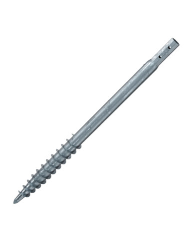 1 x Tornillo de cimentación 76X3.6X1500 fuerte...