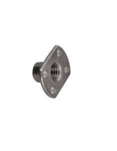 Tuerca cilíndrica para soldar Jefe externo M8 26X18... 2