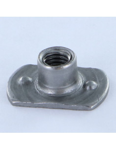 Tuerca cilíndrica para soldar M6 19X11 altura 7.8 Acero...