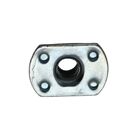 1 x Tuerca cilíndrica para soldar jefe interno M8 26X18 altura 11 Acero cincado blanco