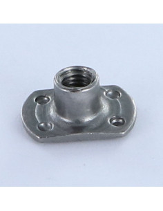 Tuerca cilíndrica para soldar Jefe externo M6 19X11...
