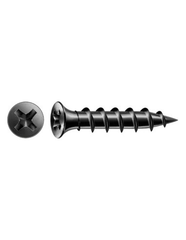 1 x Tornillo para placa de yeso Spax Phillips 2...