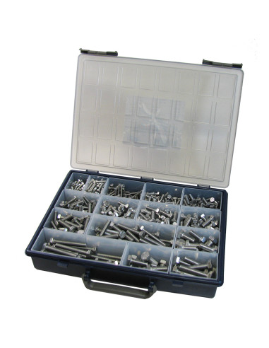 1 x Surtido de 570 Tornillo metales cabeza...