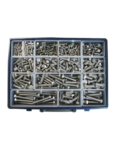 1 x Surtido de 570 Tornillo metales cabeza...