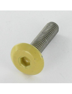 Tornillo metales plano llave de 4 M6X25 Acero cincado...