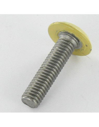 1 x Tornillo metales plano llave de 4 M6X25...