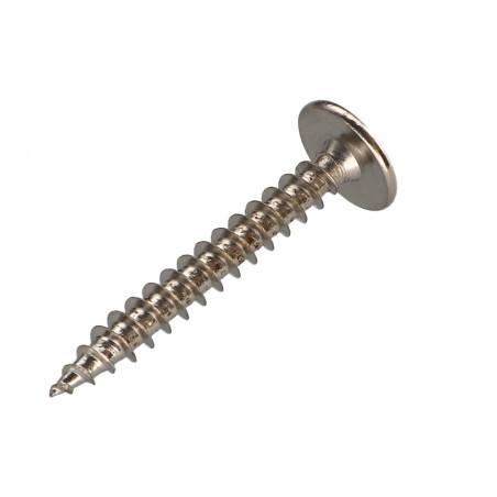 1 x Tornillo pernio 6X45 roscado parcial TORX T30 Acero niquelado