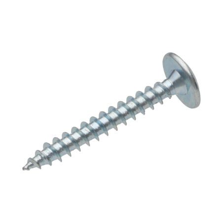 1 x Tornillo pernio 6X50 roscado parcial TORX T30 Acero cincado blanco