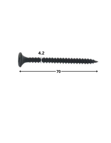 1 x Tornillo para placa de yeso Tornillo TTPC...
