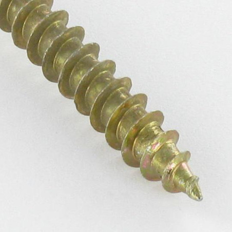 1 x Tornillo pernio 6X60 roscado en 43 TORX T30 diámetro de cabeza: 14 Bicromato
