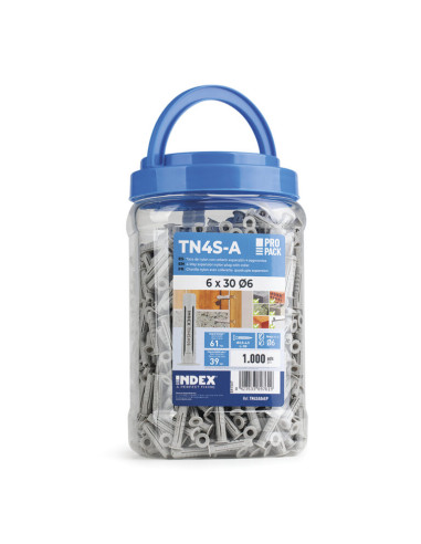 1 x Balde de 1000 Taco Nylon 6