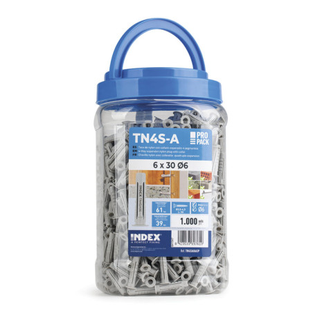 1 x Balde de 1000 Taco Nylon 6