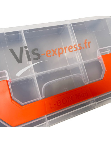 1 x CASO ALMACENAMIENTO RECORTABLE L-BOXX MINI