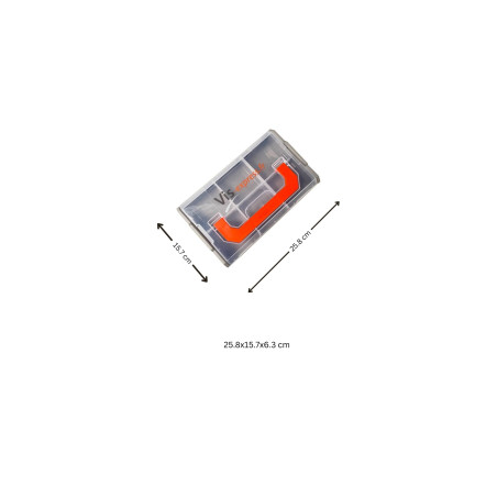 1 x CASO ALMACENAMIENTO RECORTABLE L-BOXX MINI