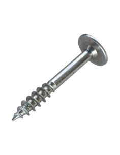 Tornillo pernio 7X50 roscado en 23 TORX T30 Acero cincado... 2