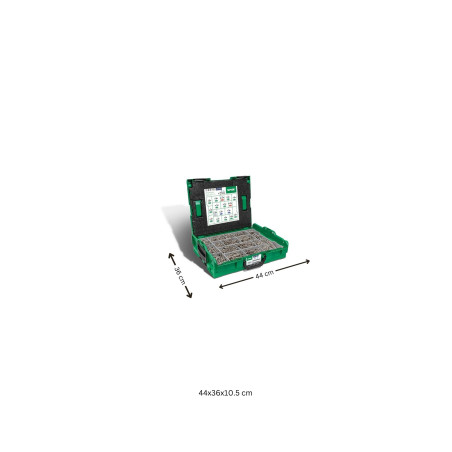 1 x Surtido de 1070 Spax cabeza fresada/testa svasat T-STAR MÁS Inoxidable A2