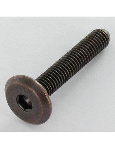Tornillo metales plano llave de 5 M8X45 acero bronce