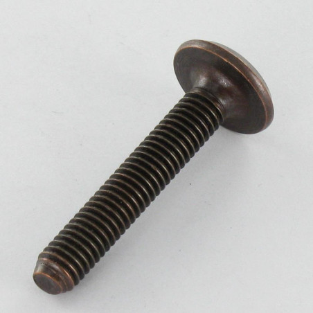 1 x Tornillo metales plano llave de 5 M8X45 acero bronce