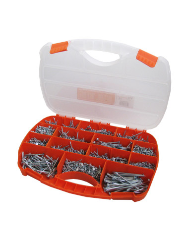 1 x Surtido de 1700 Tornillos para madera TEKOR...