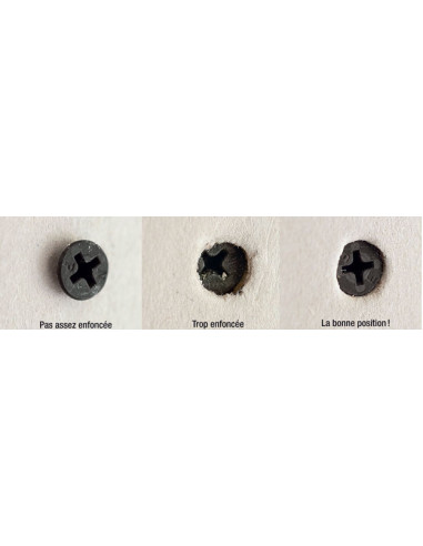 1 x Tornillo para placa de yeso Tornillo TTPC...