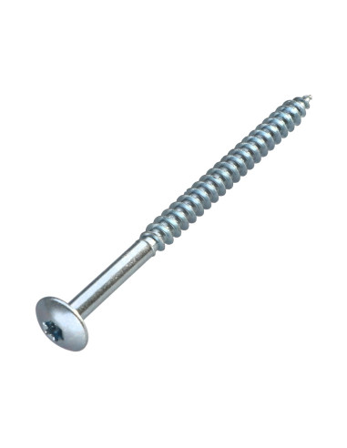 1 x Tornillo pernio 7X120 roscado en 90 TORX...
