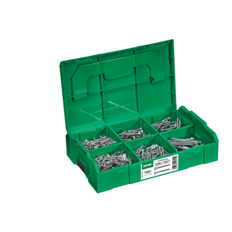 1 x Surtido de 703 Spax cabeza fresada/testa svasat T-STAR+ WIROX