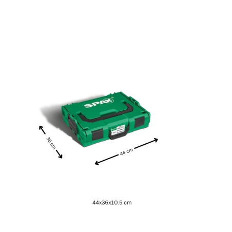 1 x Surtido de 2446 Spax cabeza fresada/testa svasat T+ESTRELLA+ WIROX