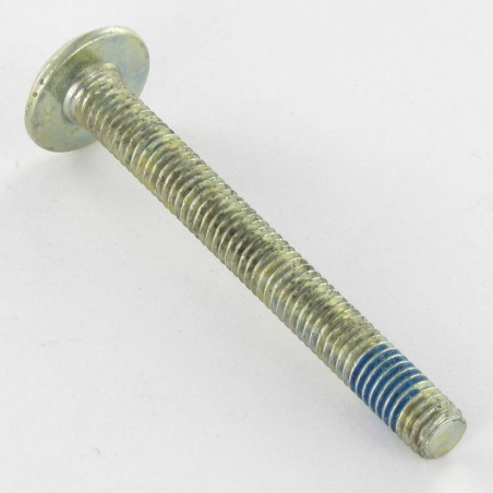 1 x Tornillo metales plano llave de 4 M6X35 Freno rosca Acero cincado blanco