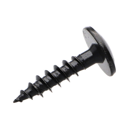 1 x Tornillo pernio 7X30 roscado parcial TORX T30 Acero cincado negro