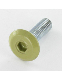 Tornillo metales plano llave de 4 M6X20 Acero cincado...