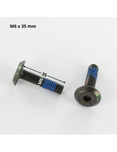 Tornillo metales plano llave de 4 M6X35 Freno rosca... 2